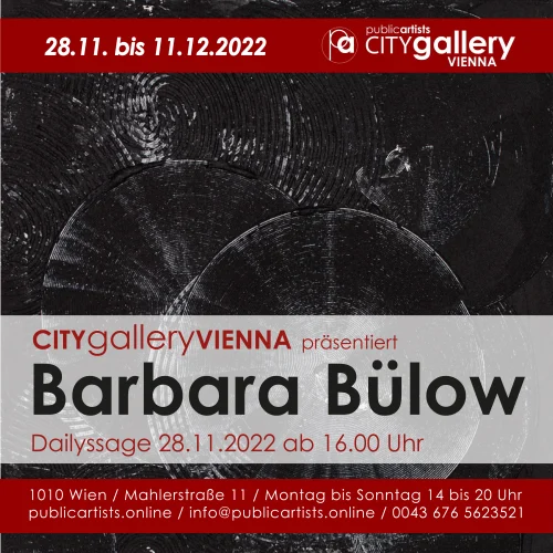 Barbara Bülow v CITYgalleryVIENNA