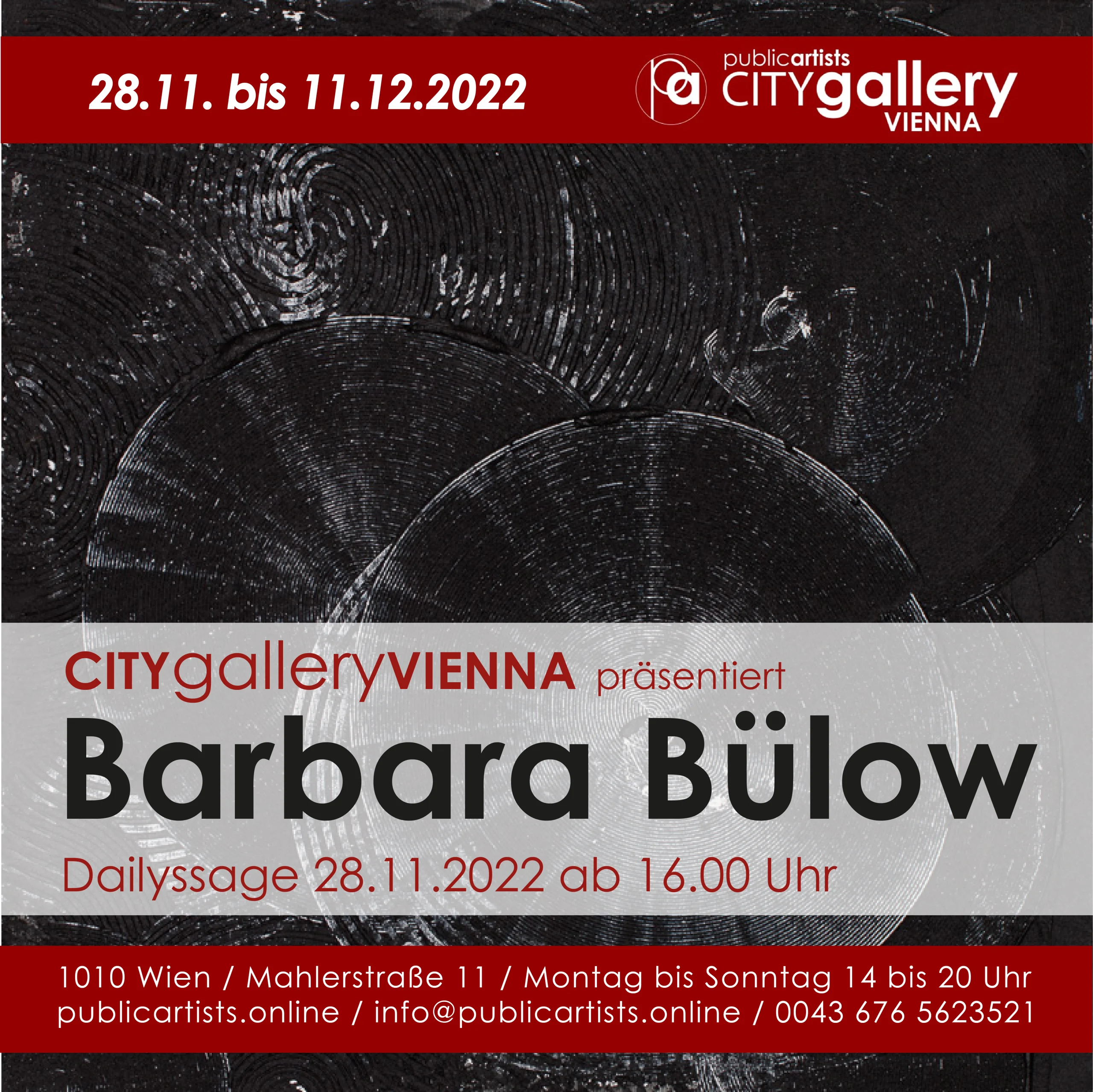 Barbara Bülow v CITYgalleryVIENNA