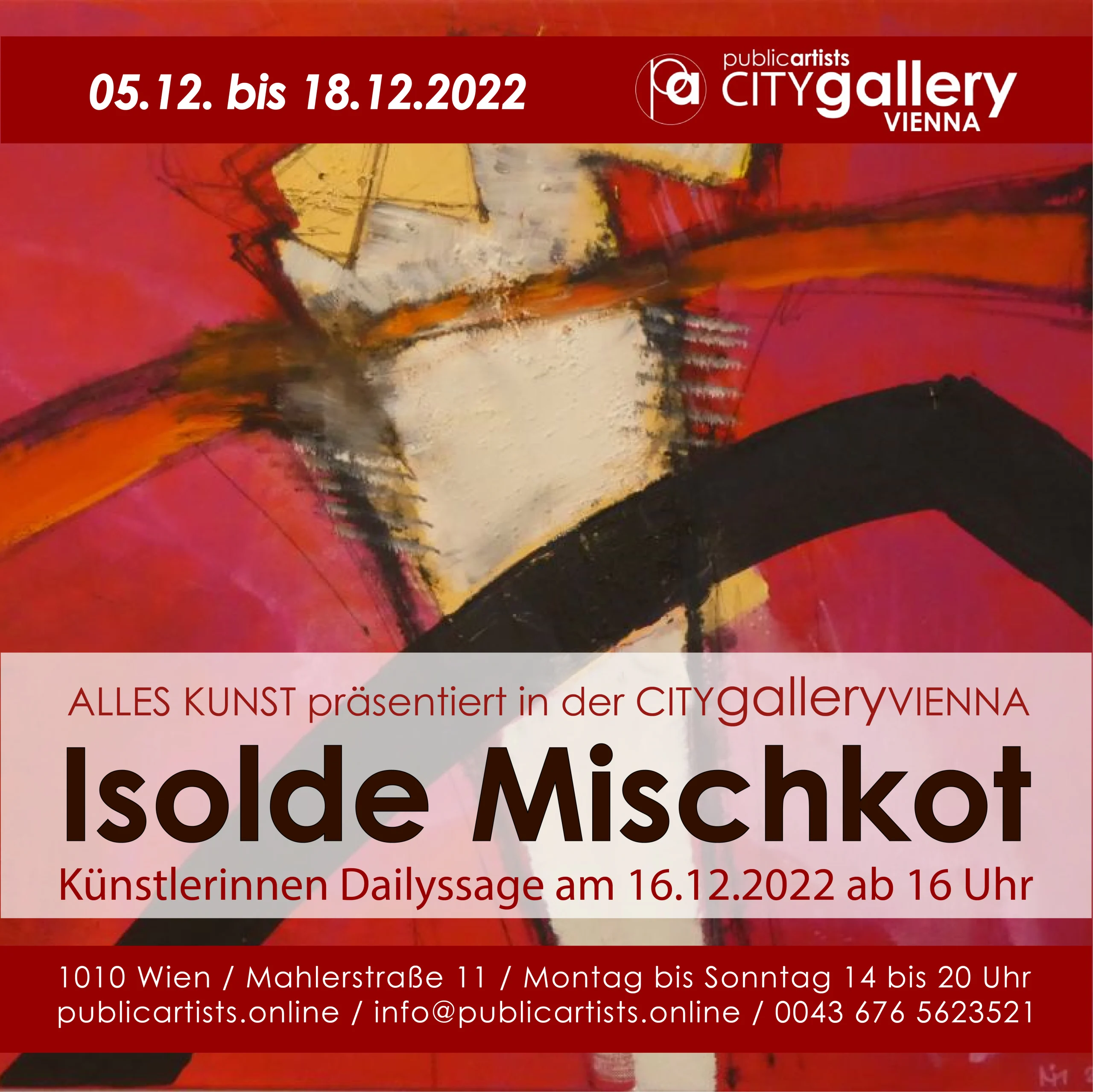 Isolde Mischkot v CITYgalleryVIENNA