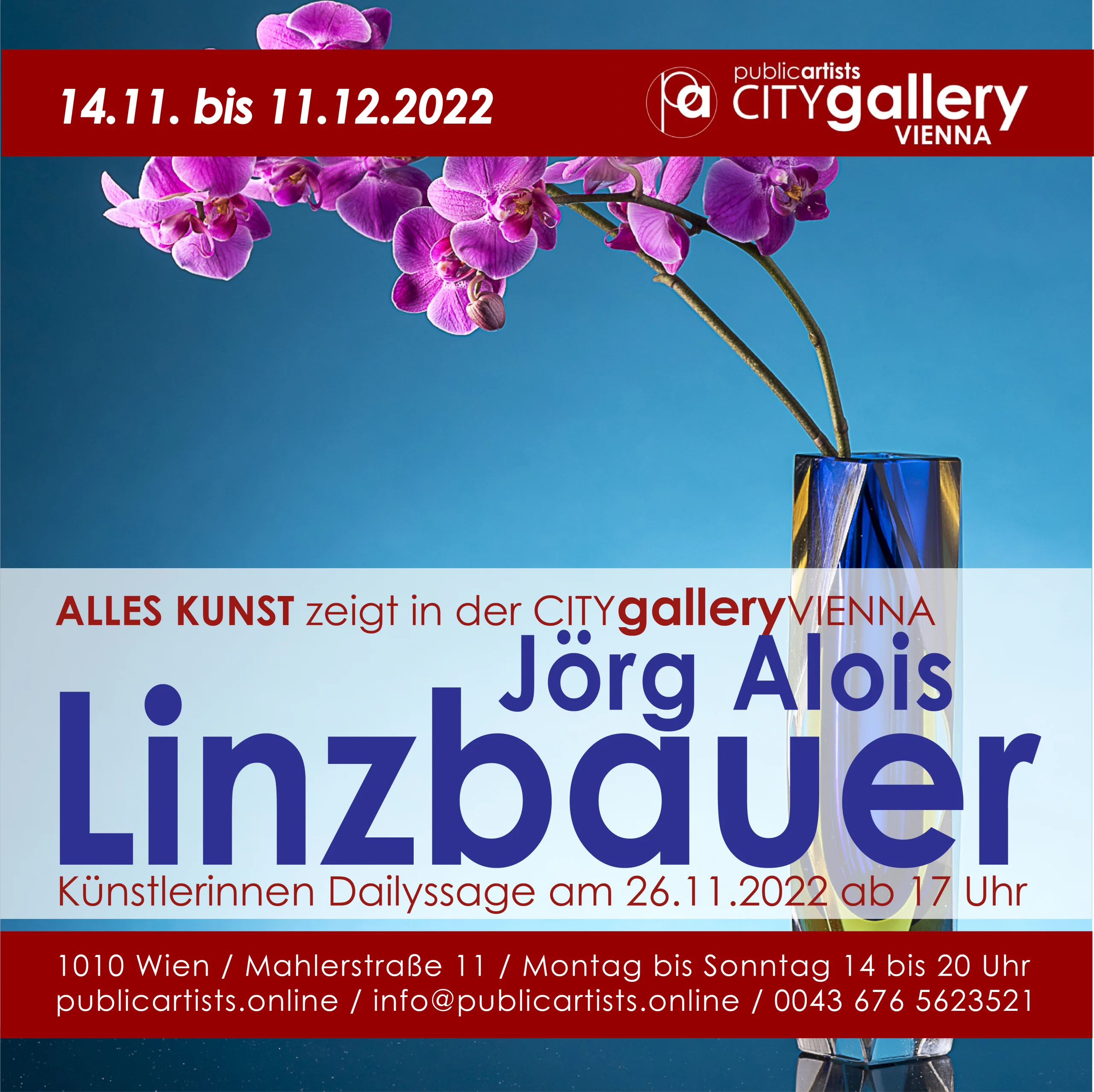 Jörg Alois Linzbauer v CITYgalleryVIENNA