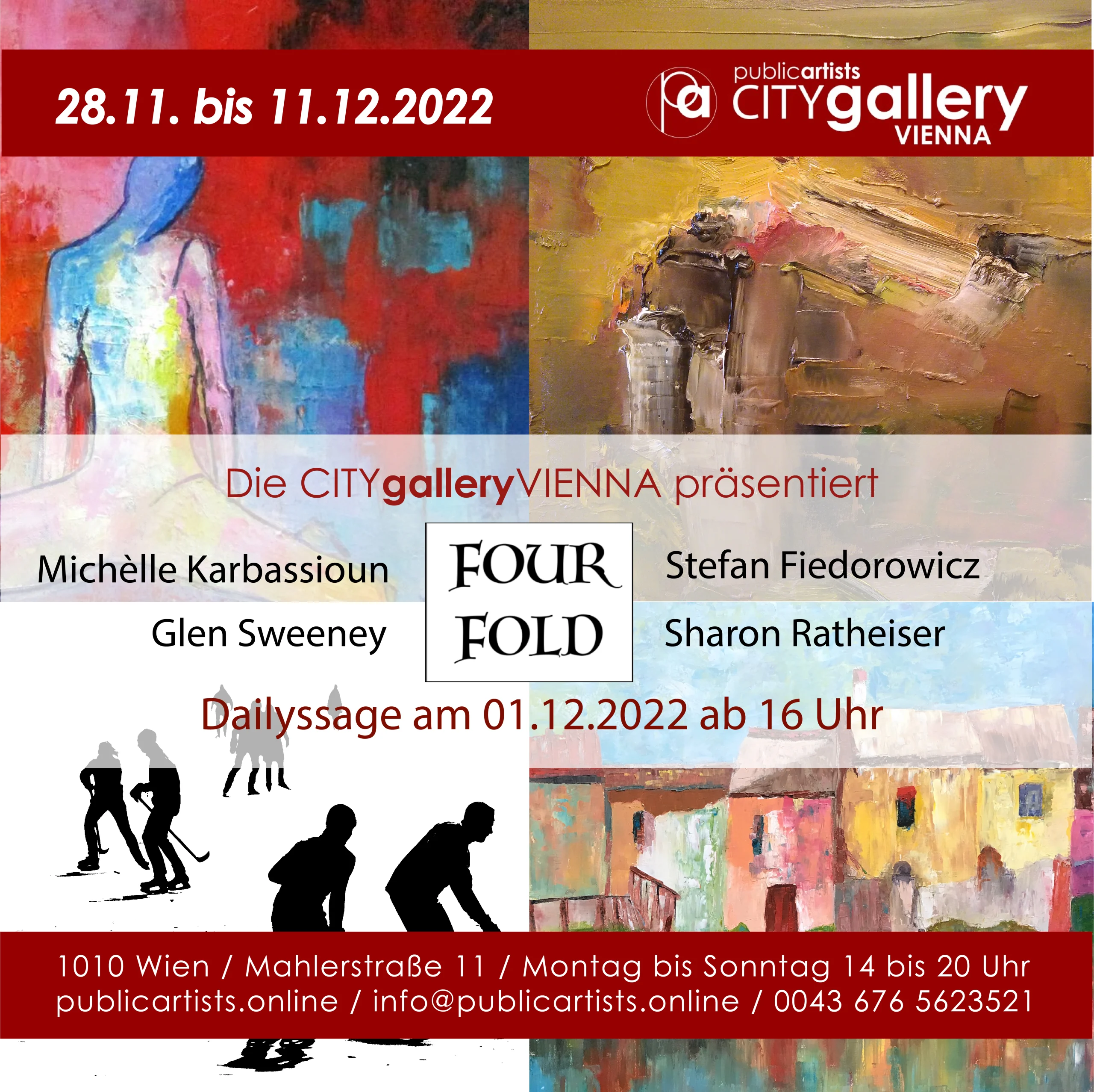 „Four Fold“ v CITYgalleryVIENNA