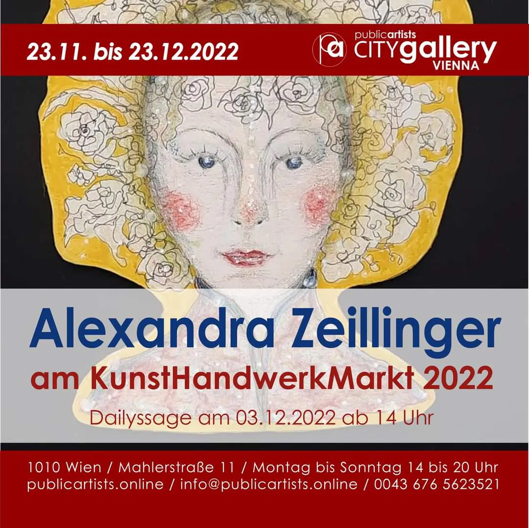 Alexandra Zeillinger na KunstHandwerkMarkt 2022