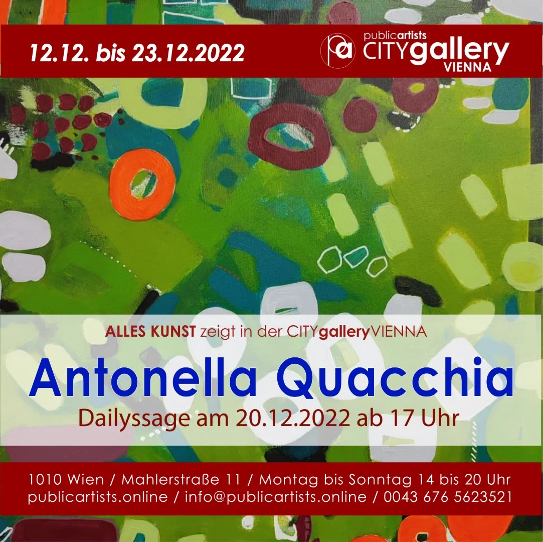 Antonella Quacchia à la CITYgalleryVIENNA