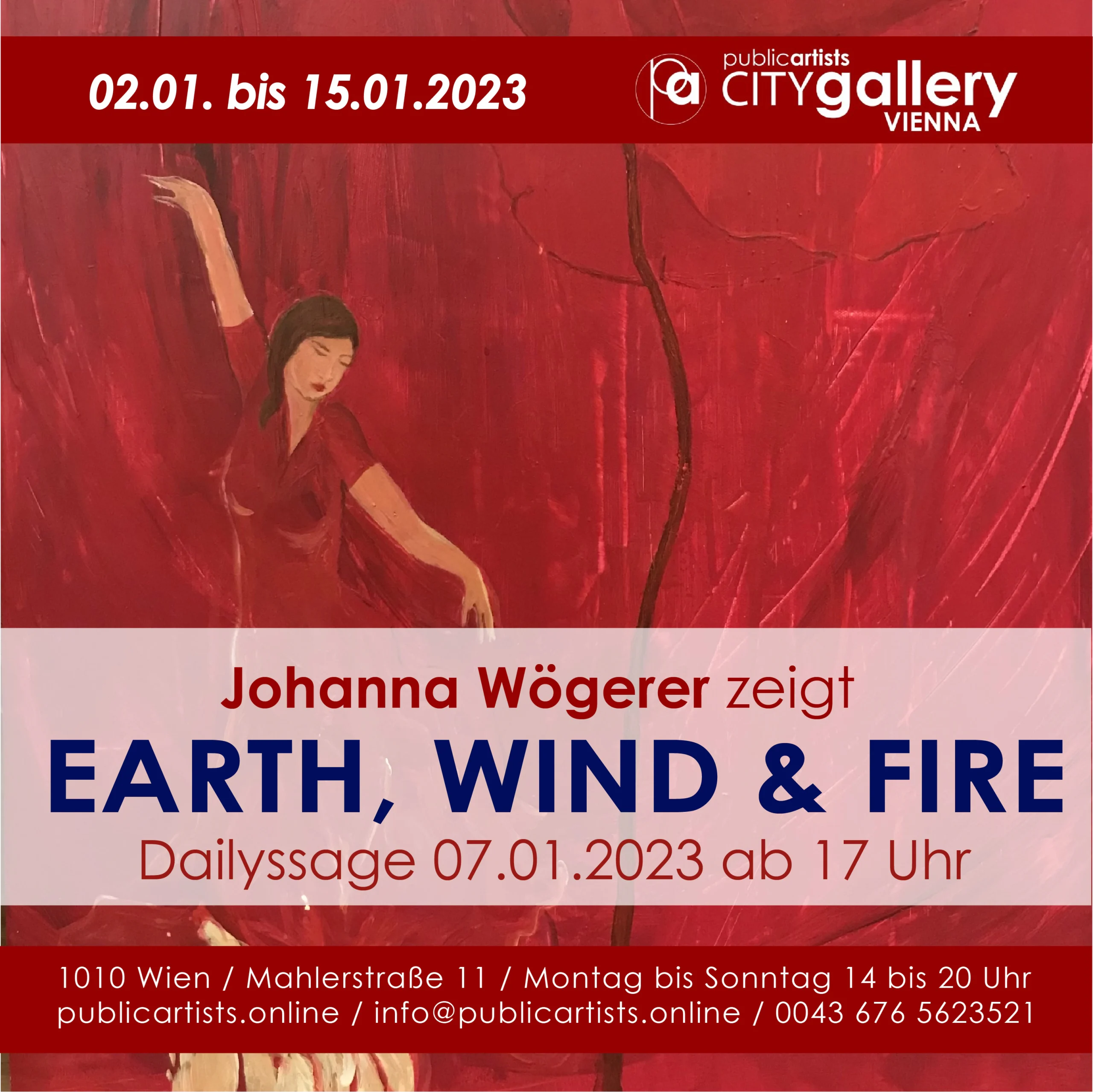 Johanna Wögerer zeigt „EARTH, WIND & FIRE“
