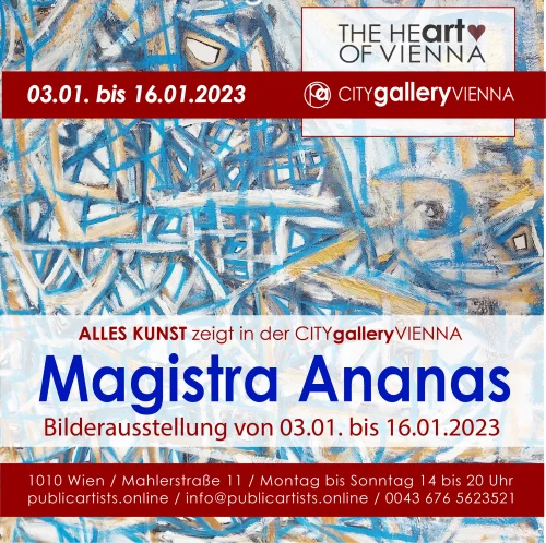 Magistra Ananas v CITYgalleryVIENNA