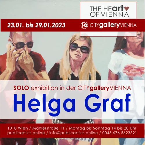 Samostatná výstava Helgy Grafovej