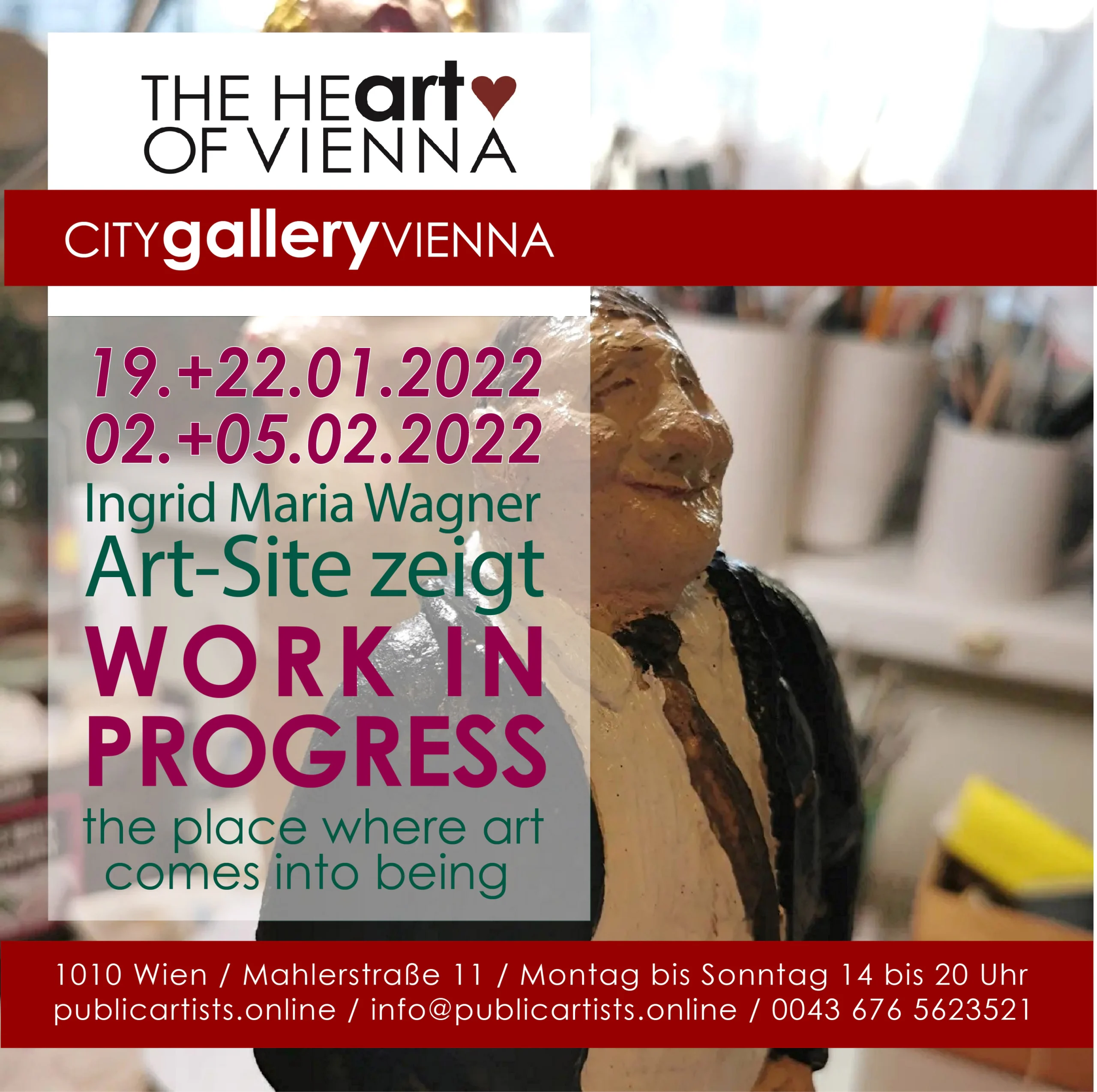 Ingrid Maria Wagner zeigt ART IN PROGRESS