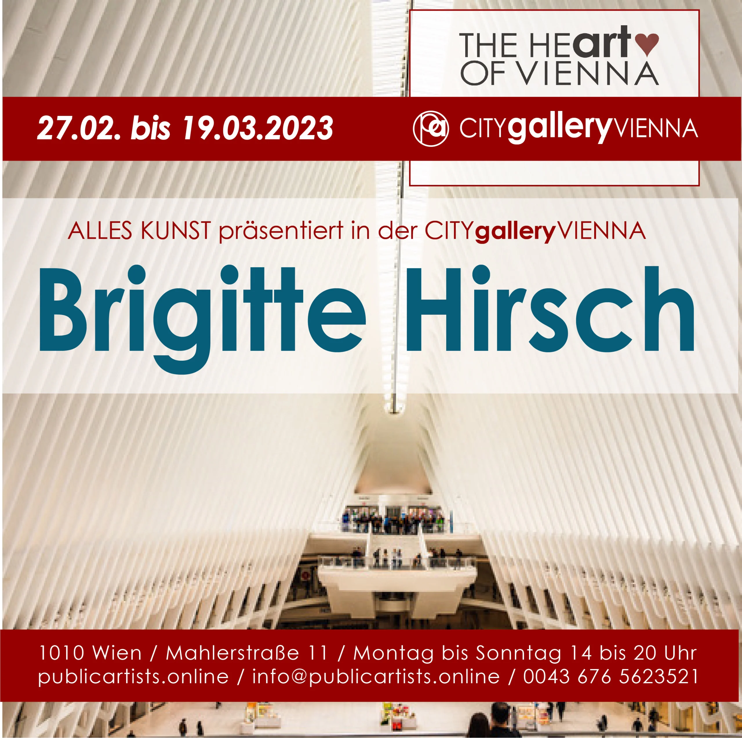 Бриджит Хирш в галерее CITYgalleryVIENNA