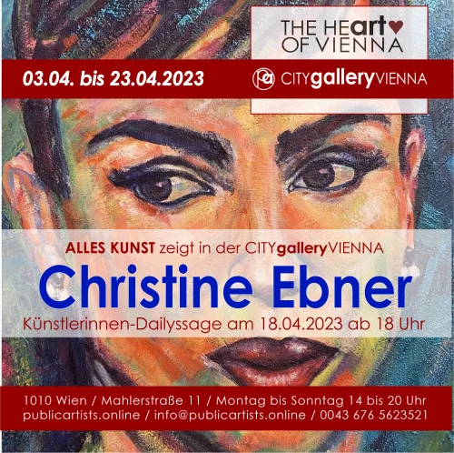 Christine Ebner CITYgalleryVIENNA'da