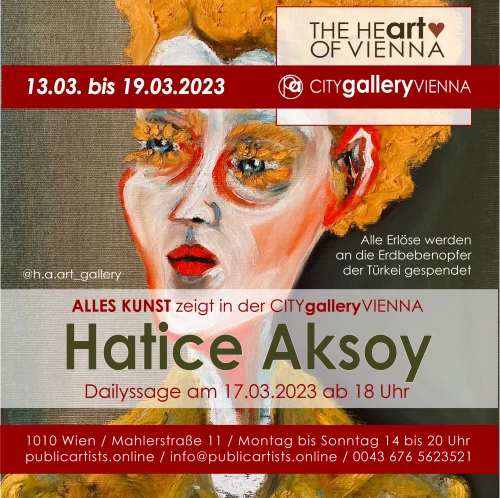 Hatice Aksoy CITYgalleryVIENNA'da