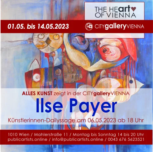 Ilse Payer CITYgalleryVIENNA'da
