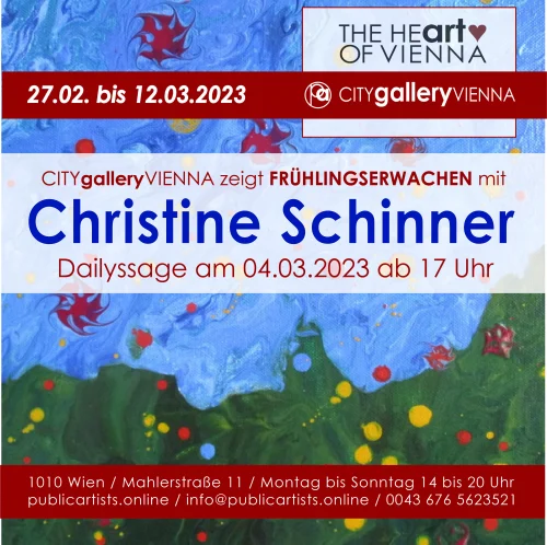 Christine Schinner ukazuje FRÜHLINGSERWACHEN