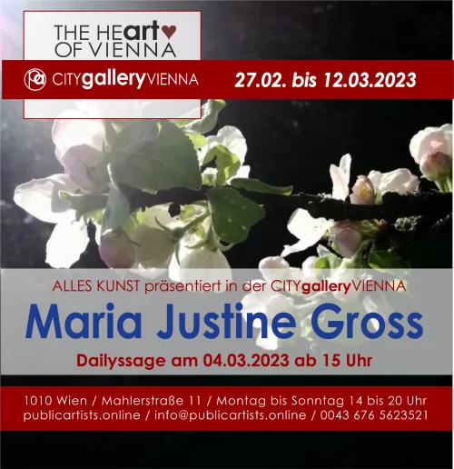 Maria Justine Gross ukazuje FRÜHLINGSGEFÜHLE
