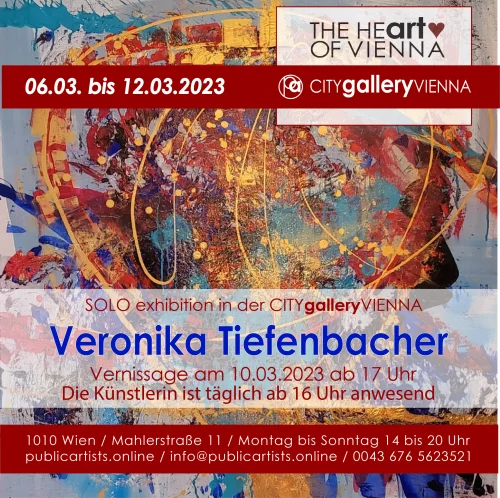 SOLO exhibition von Veronika Tiefenbacher