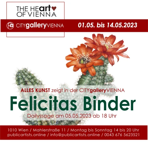 Felicitas Binder CITYgalleryVIENNA'da