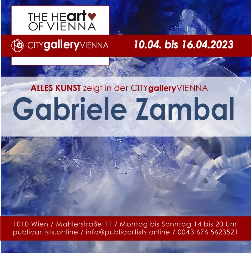 Gabriele Zambal CITYgalleryVIENNA'da