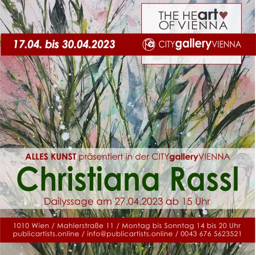 Christiana Rassl CITYgalleryVIENNA'da