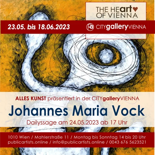 Johannes Maria Vock CITYgalleryVIENNA'da