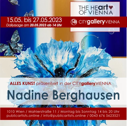 Nadine Berghausen CITYgalleryVIENNA'da