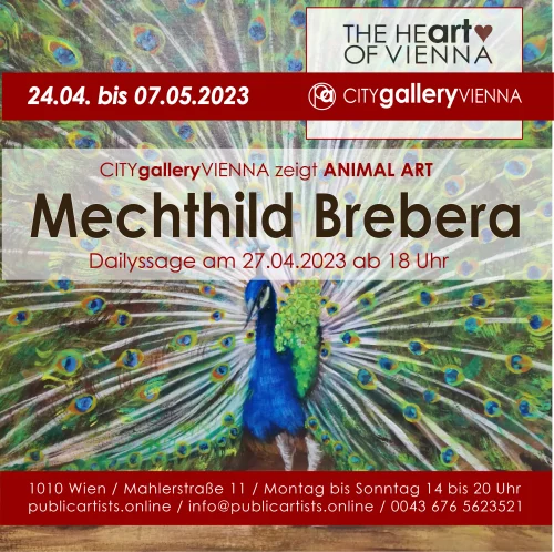 Mechthild Brebera HAYVAN SANATINI gösteriyor