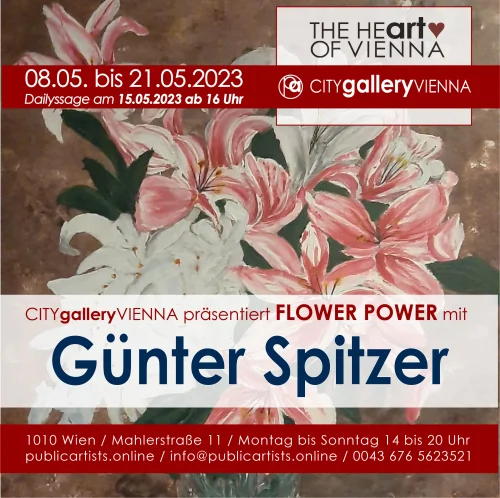 Günter Spitzer ÇİÇEK GÜCÜNÜ gösteriyor