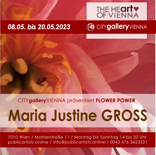 Maria Justine GROSS ÇİÇEK GÜCÜNÜ gösteriyor