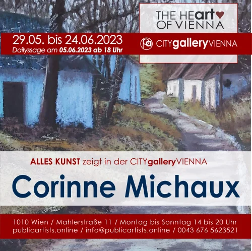 Corinne Michaux CITYgalleryVIENNA'da