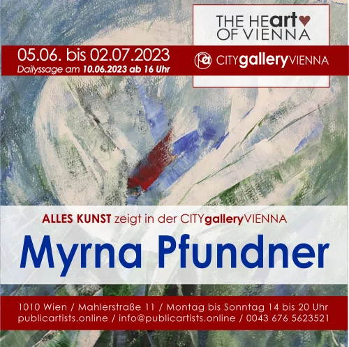 Myrna Pfundner CTIYgalleryVIENNA'da