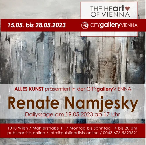 Renate Namjesky CITYgalleryVIENNA'da