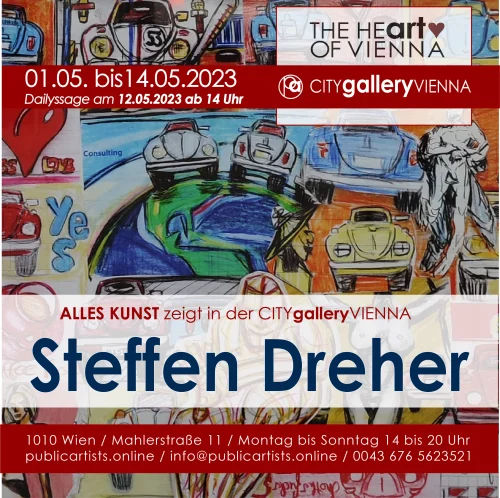 Steffen Dreher CITYgalleryVIENNA'da