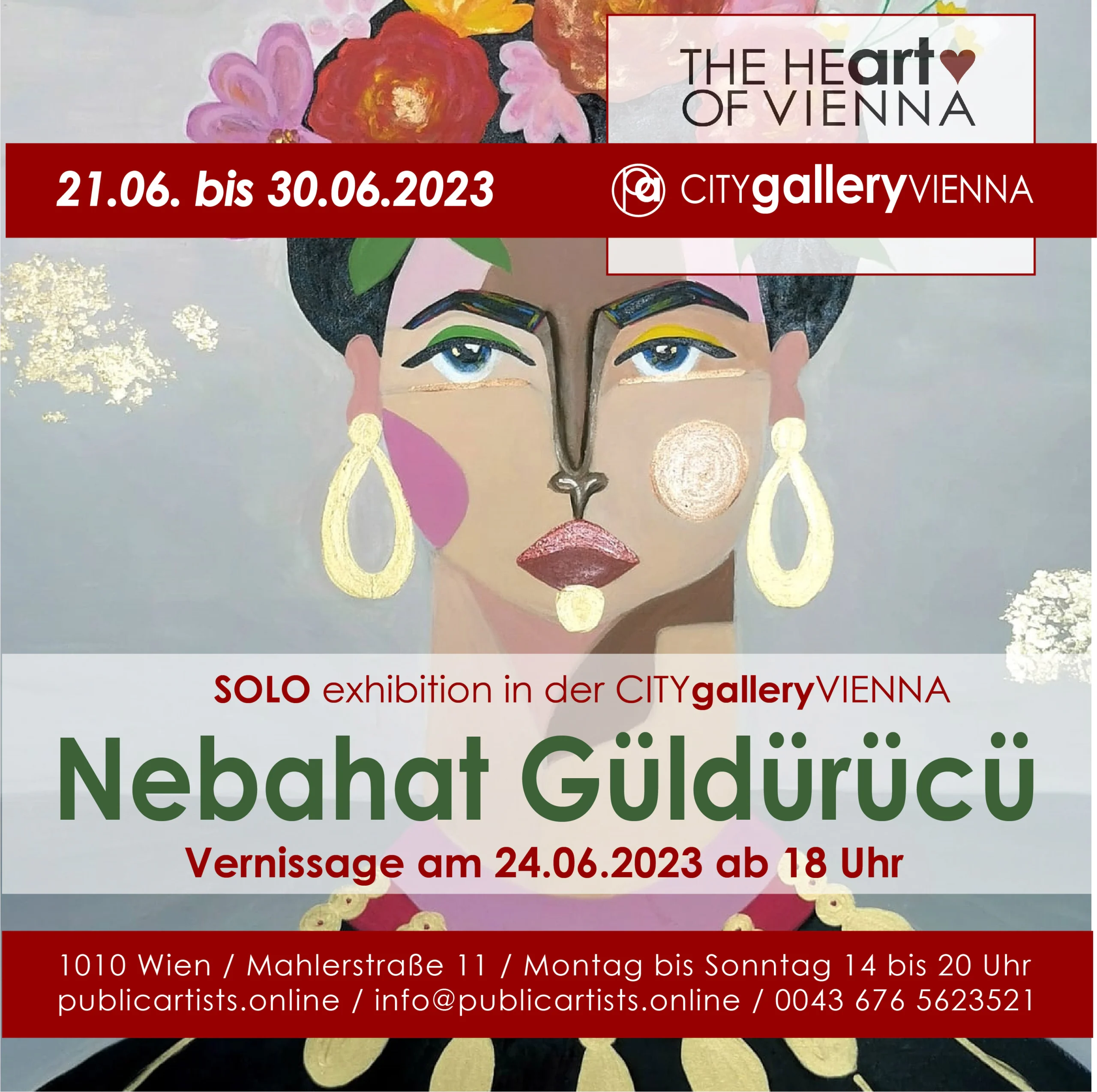 SOLO exhibition de Nebahat Güldürücü