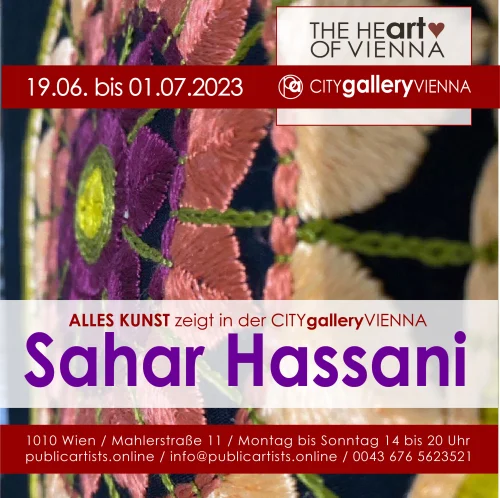 Sahar Hassani CITYgalleryVIENNA'da