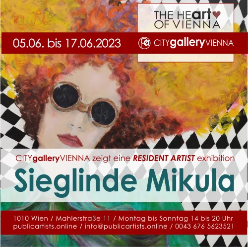 Sieglinde Mikula CITYgalleryVIENNA'da