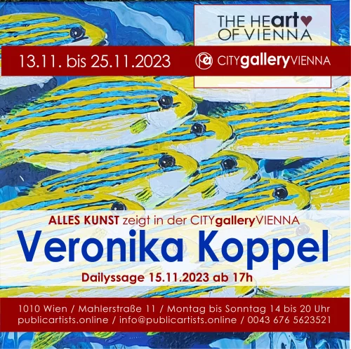 Veronika Koppel in der CITYgalleryVIENNA