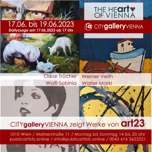 CITYgalleryVIENNA ART23'ü sunar