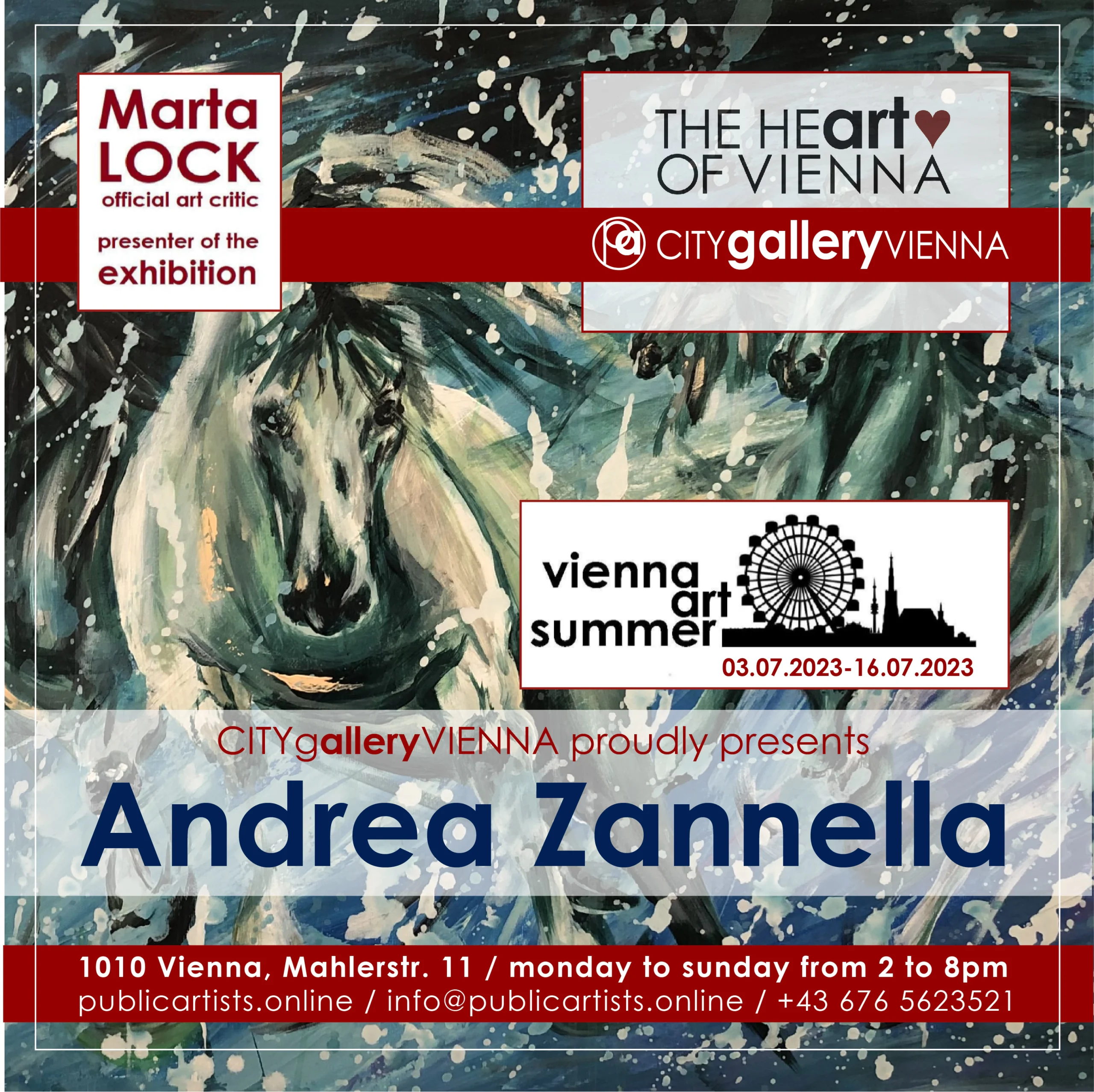 Andrea Zannella at VIENNA ART SUMMER VAS23