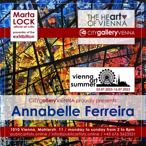 Annabelle Ferreira na podujatí VIENNA ART SUMMER VAS23
