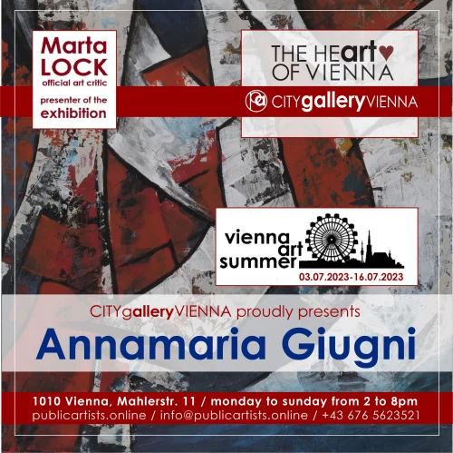 Annamaria Giugni VIENNA ART SUMMER VAS23'te