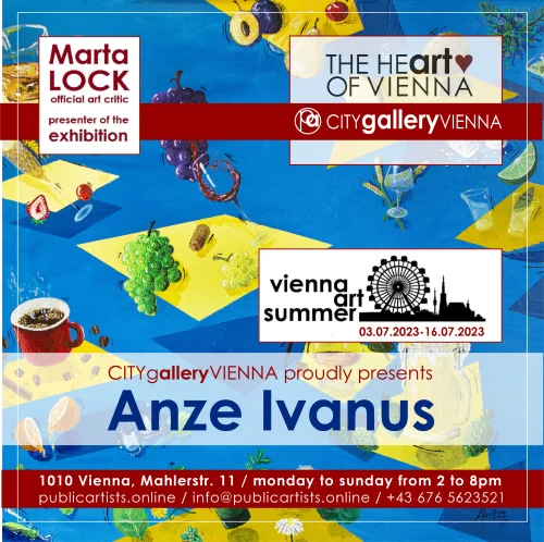 Anze Ivanus at VIENNA ART SUMMER VAS23