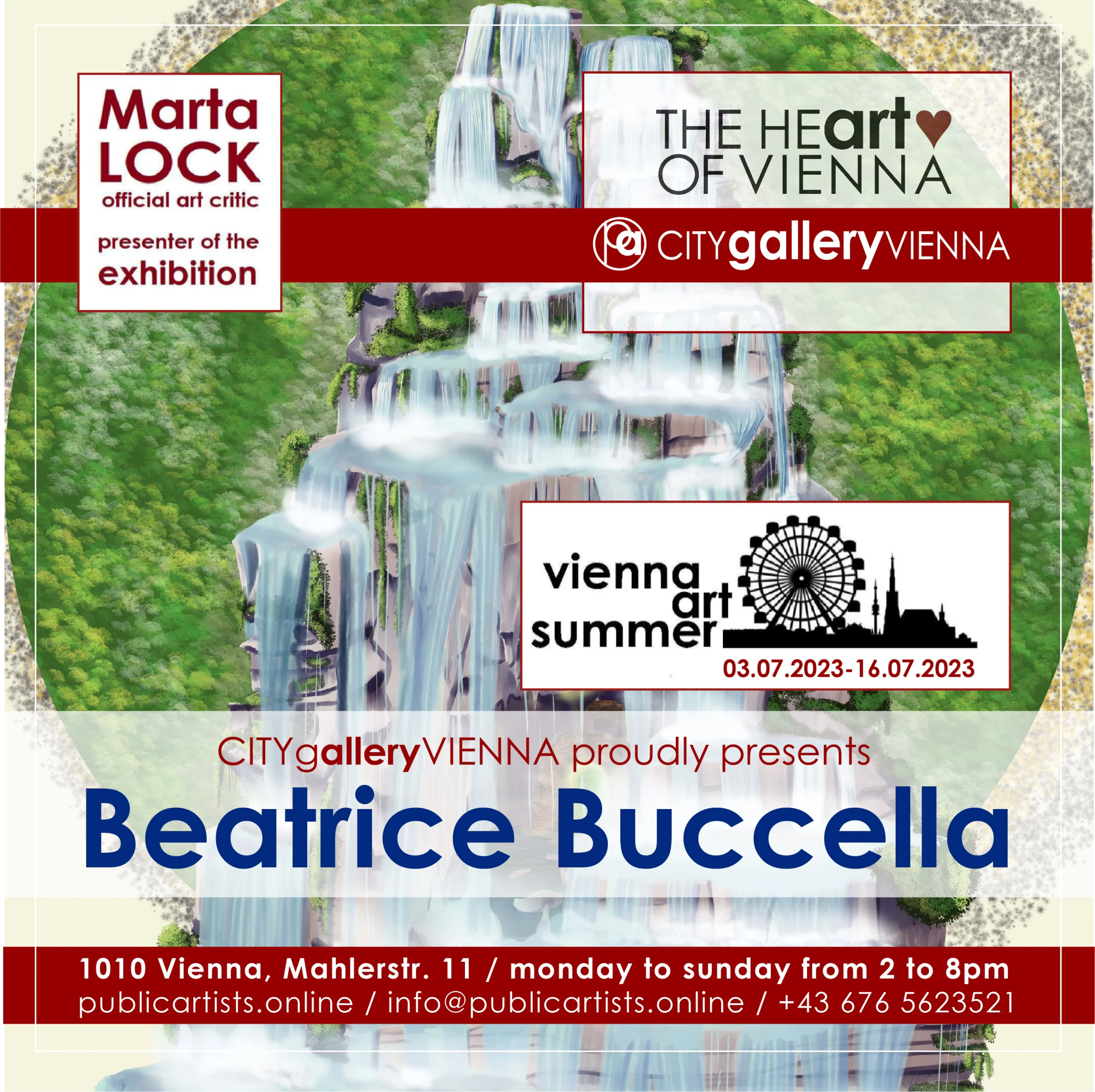 Beatrice Buccella at VIENNA ART SUMMER VAS23