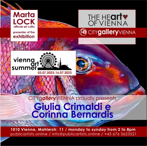 Giulia Crimaldi at VIENNA ART SUMMER VAS23