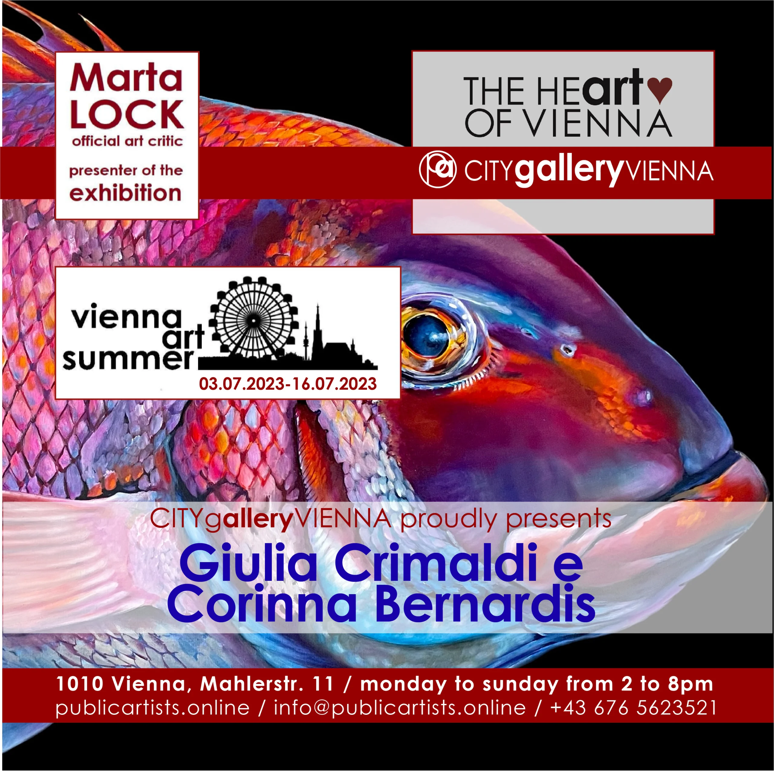 Джулия Крималди във VIENNA ART SUMMER VAS23