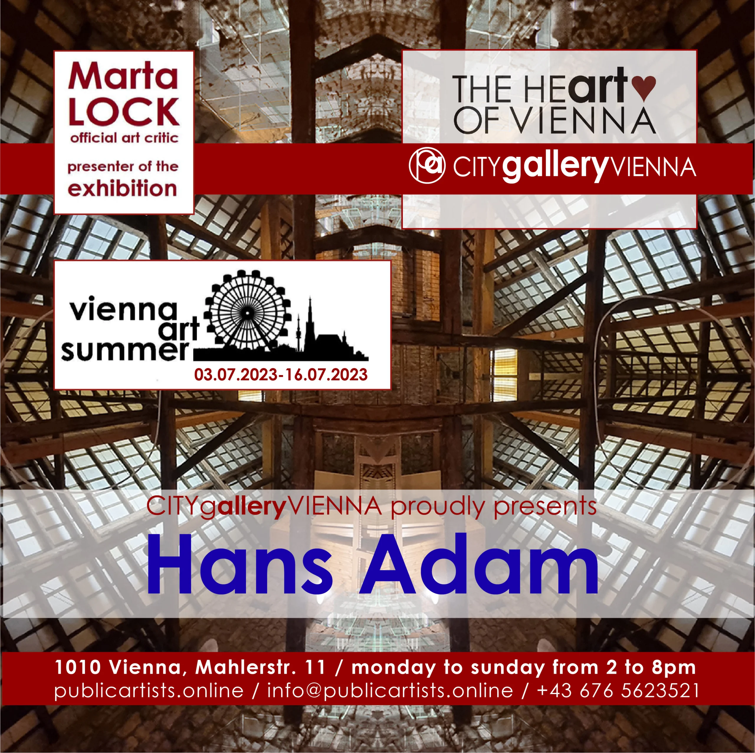 Hans Adam VİYANA SANAT YAZI VAS23'te
