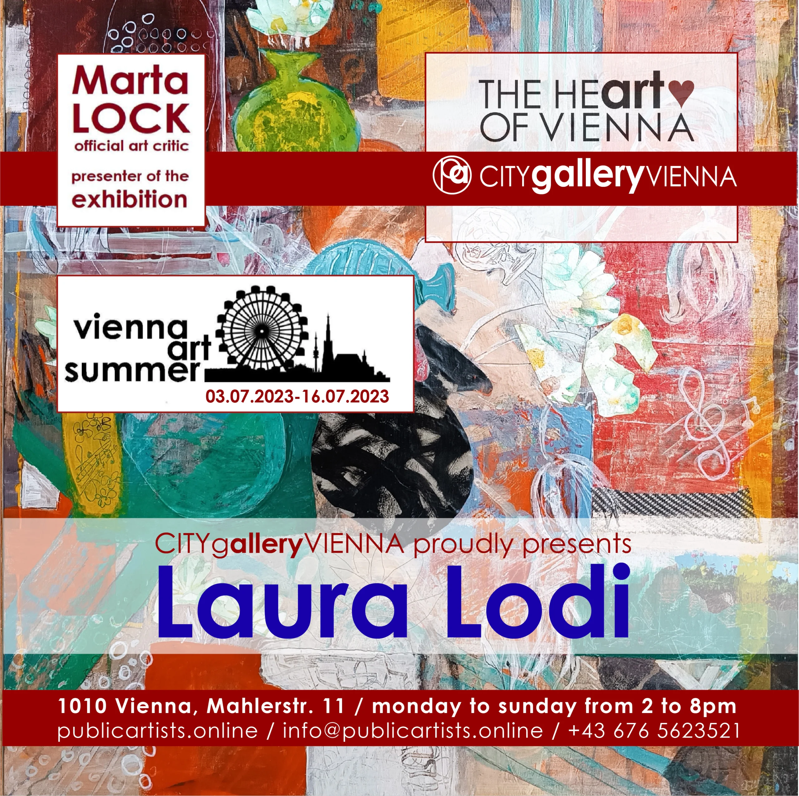 Laura Lodi at VIENNA ART SUMMER VAS23