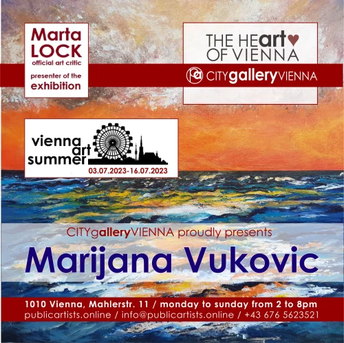 Marijana Vukovic VIENNA ART SUMMER VAS23'te
