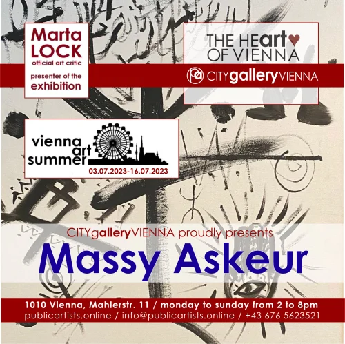 Massy Askeur VİYANA SANAT YAZI VAS23'te