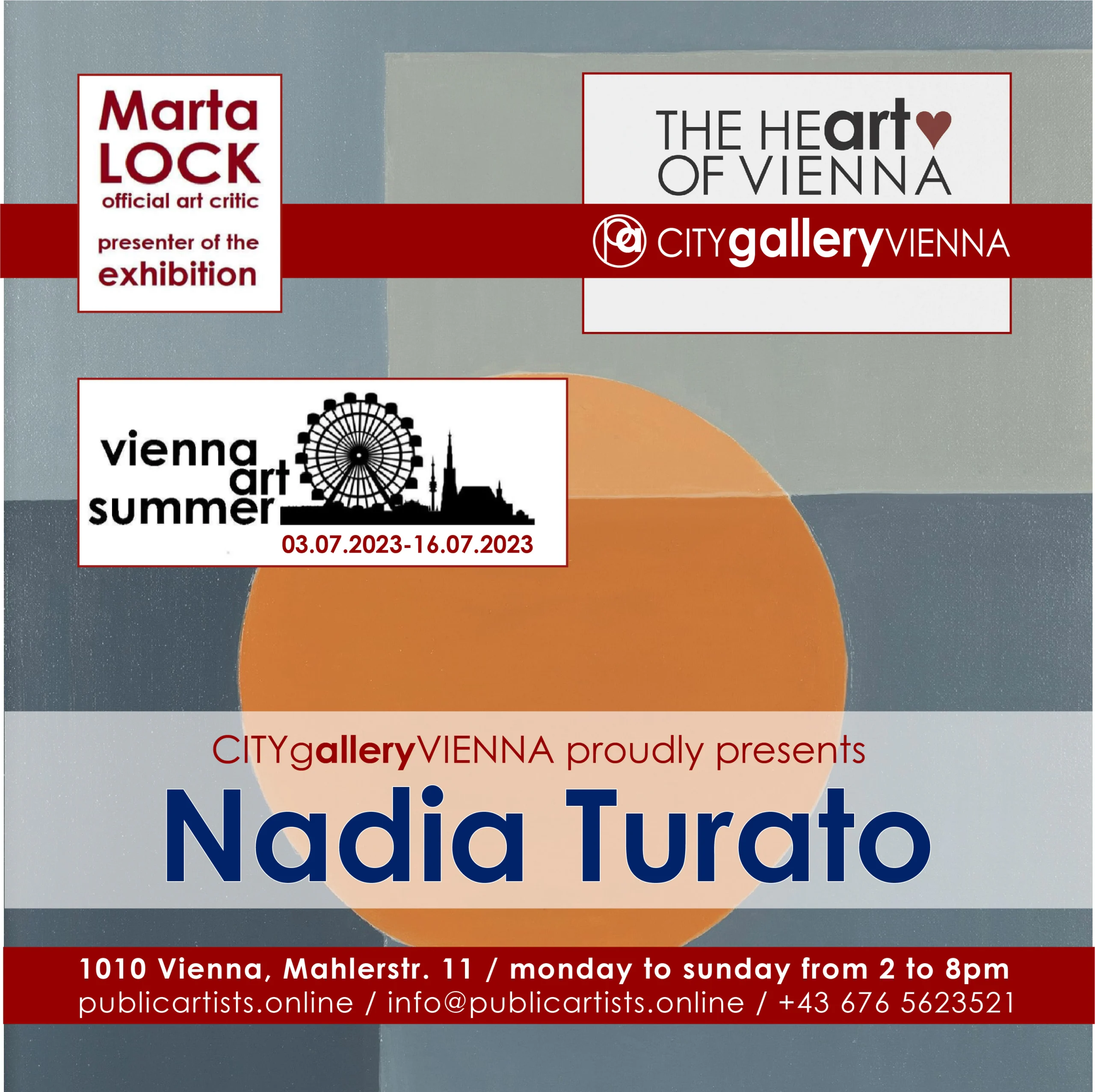 Nadia Turato at VIENNA ART SUMMER VAS23