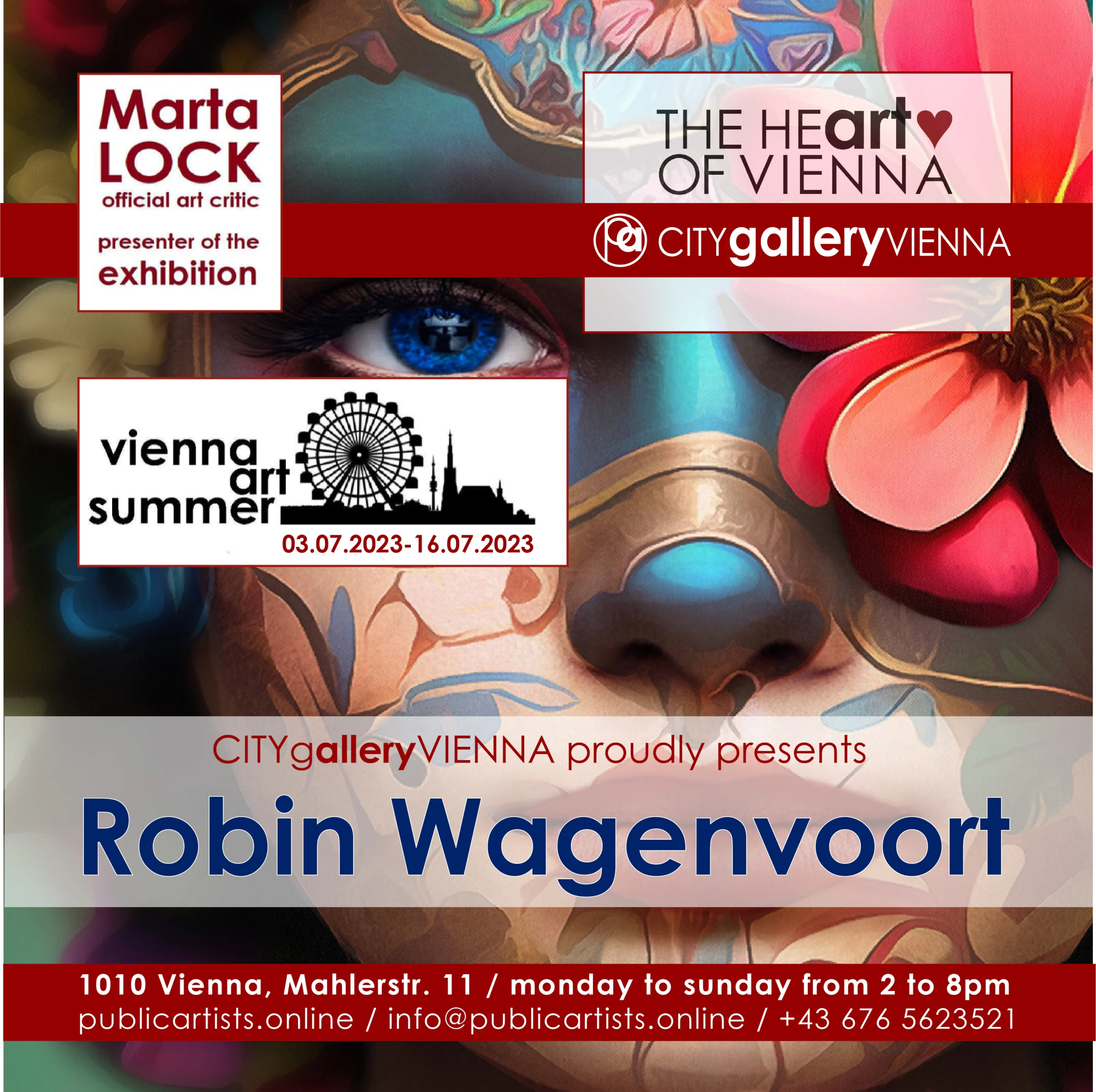 Robin Wagenvoort at VIENNA ART SUMMER VAS23
