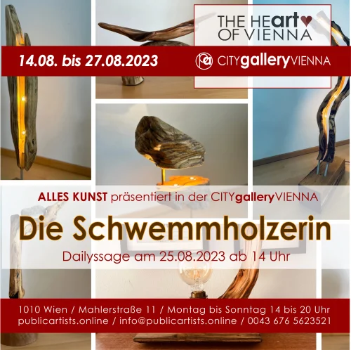 Schwemmholzerin CITYgalleryVIENNA'da