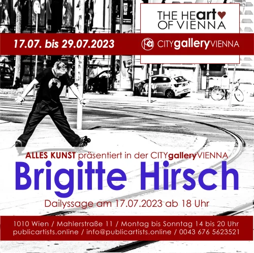 Brigitte Hirsch CITYgalleryVIENNA'da